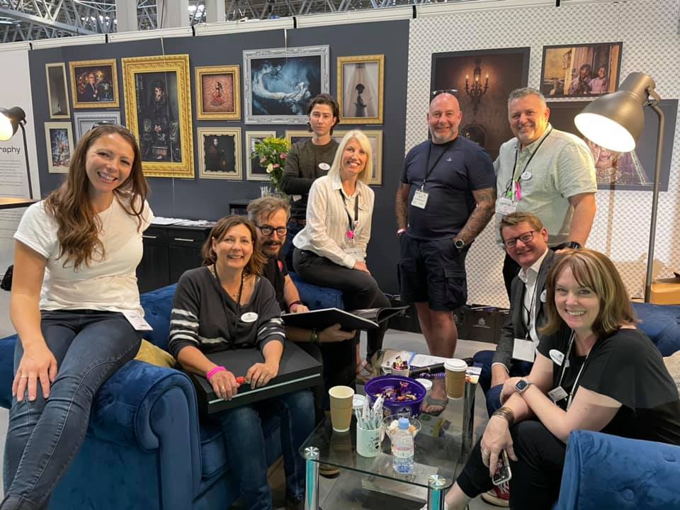 Johanna on the British Institute of Professional Photography stand